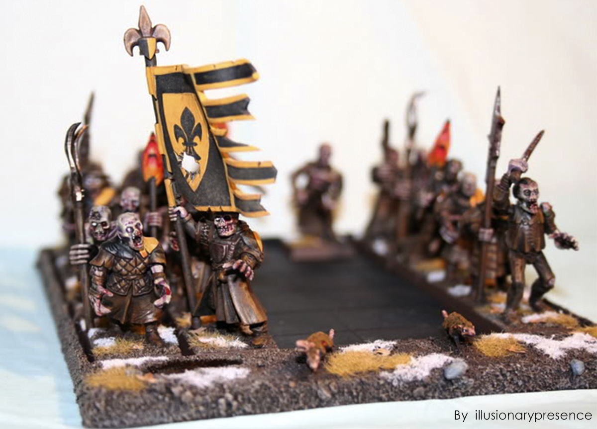 Vampire Counts Mousillon undead army | Last Sword Miniatures