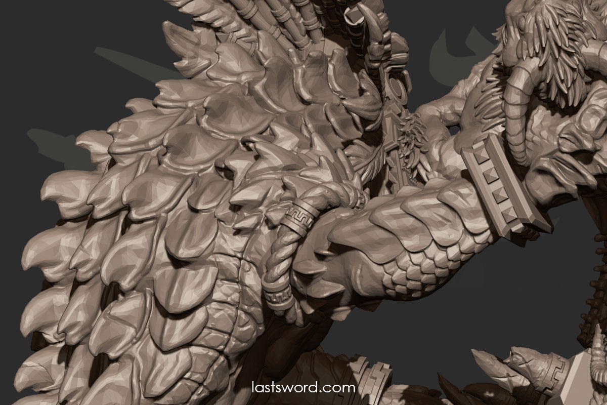 Ancient-caiman-Kroxigor-Lizarmen-Warhammer-09