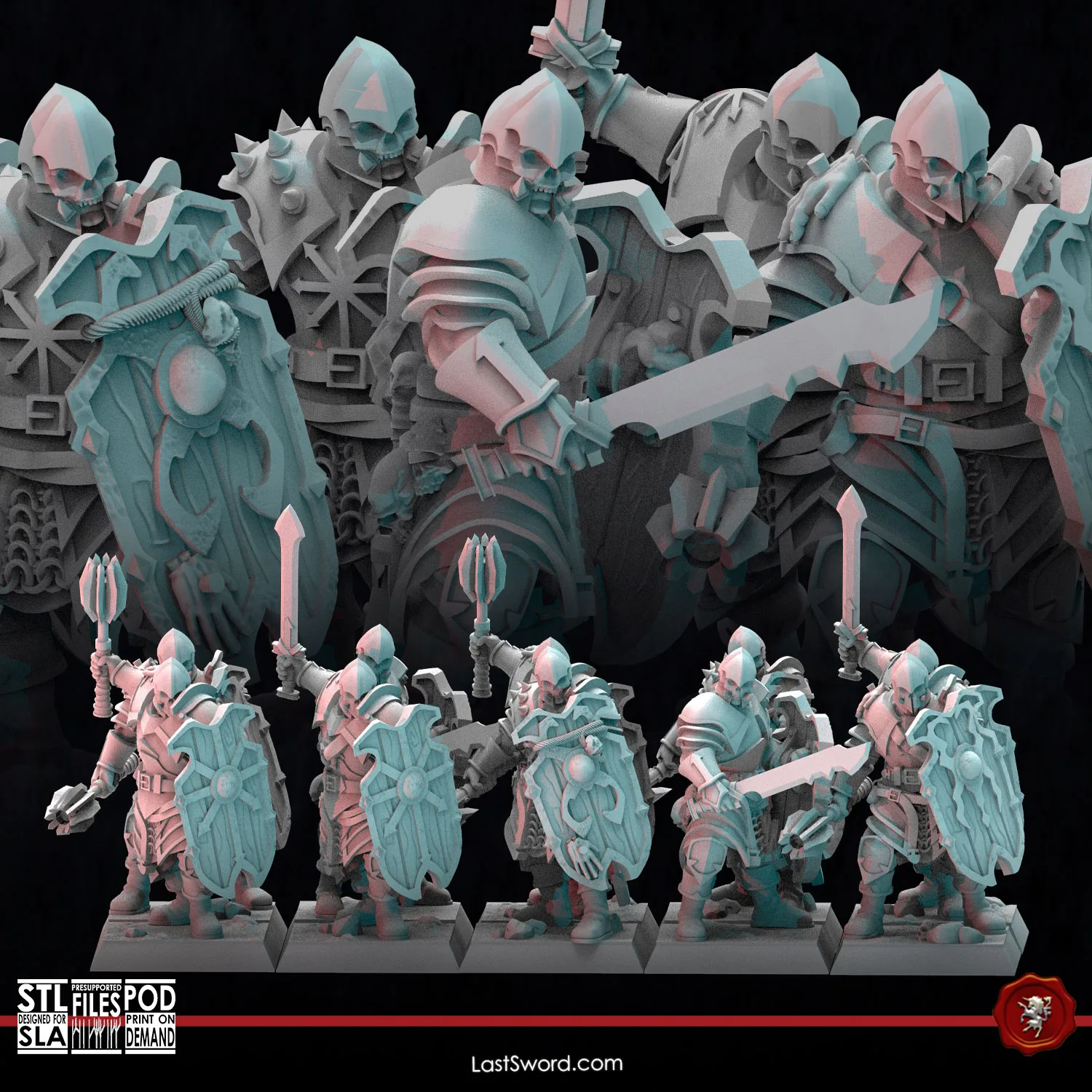 Warriors of the Ashes, Detachment (12) – Physical Models | Last Sword ...