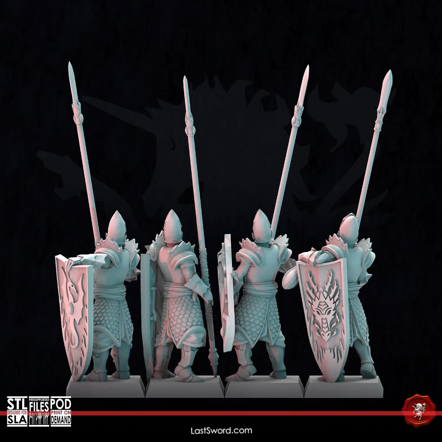 Imperial Kindred Phalanx, Regiment (15) – Physical Models | Last Sword ...