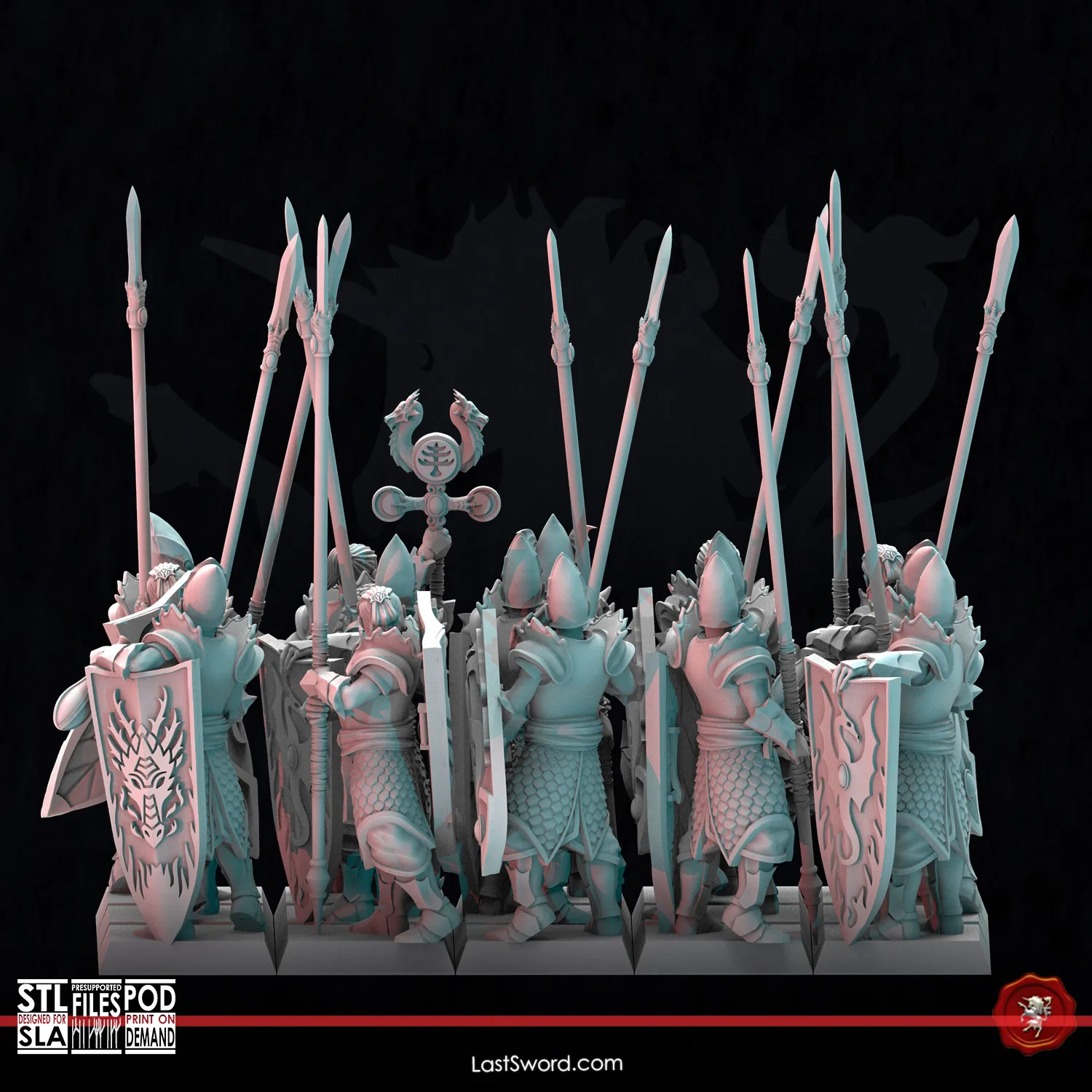 Imperial Kindred Phalanx, Regiment (15) – Physical Models | Last Sword ...