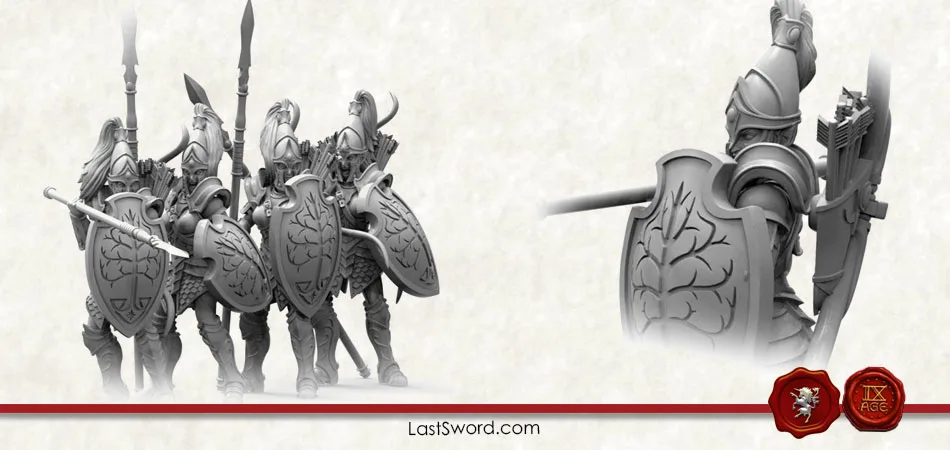 Shieldmaidens – Footsore Miniatures & Games Limited