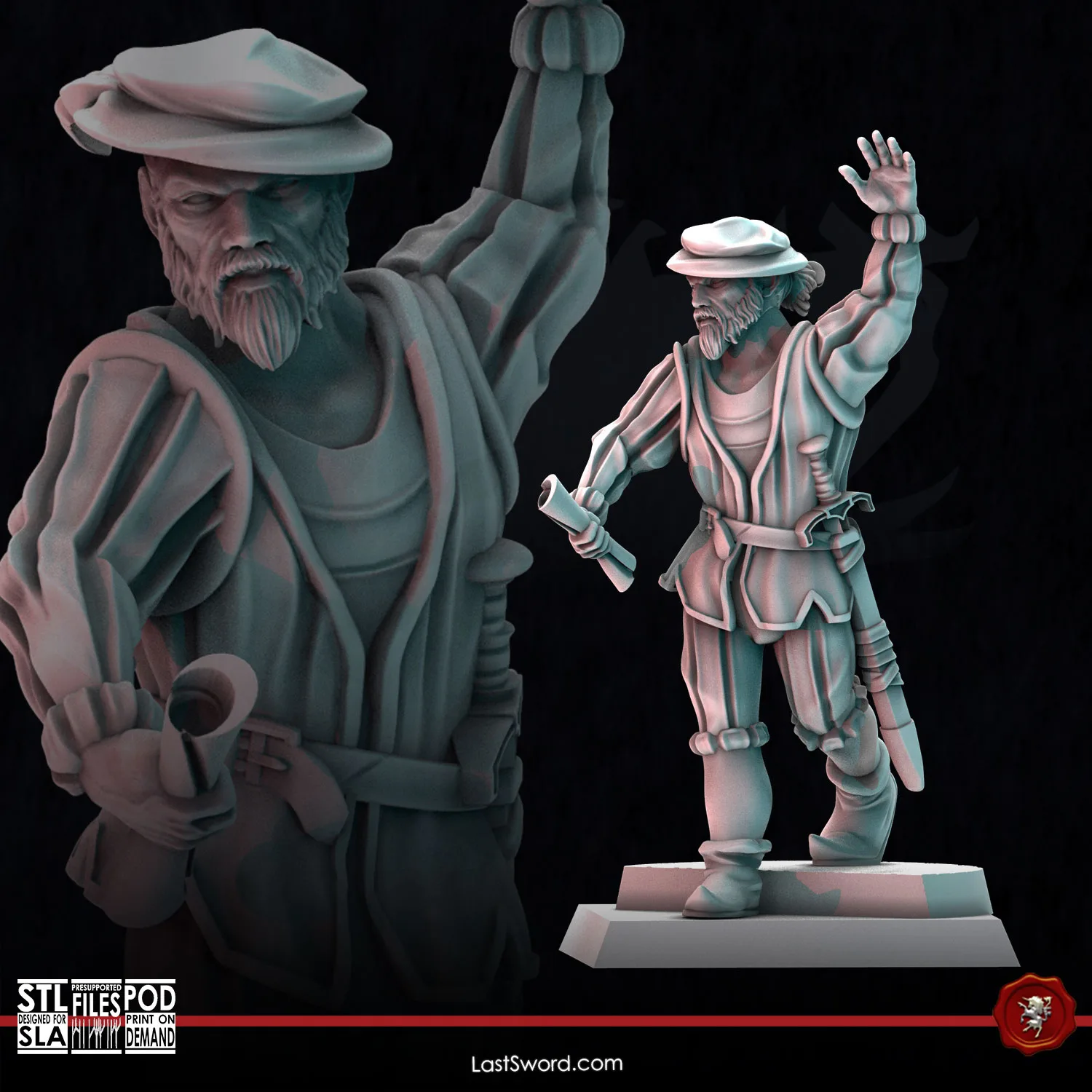 Village’s Merchant | Last Sword Miniatures