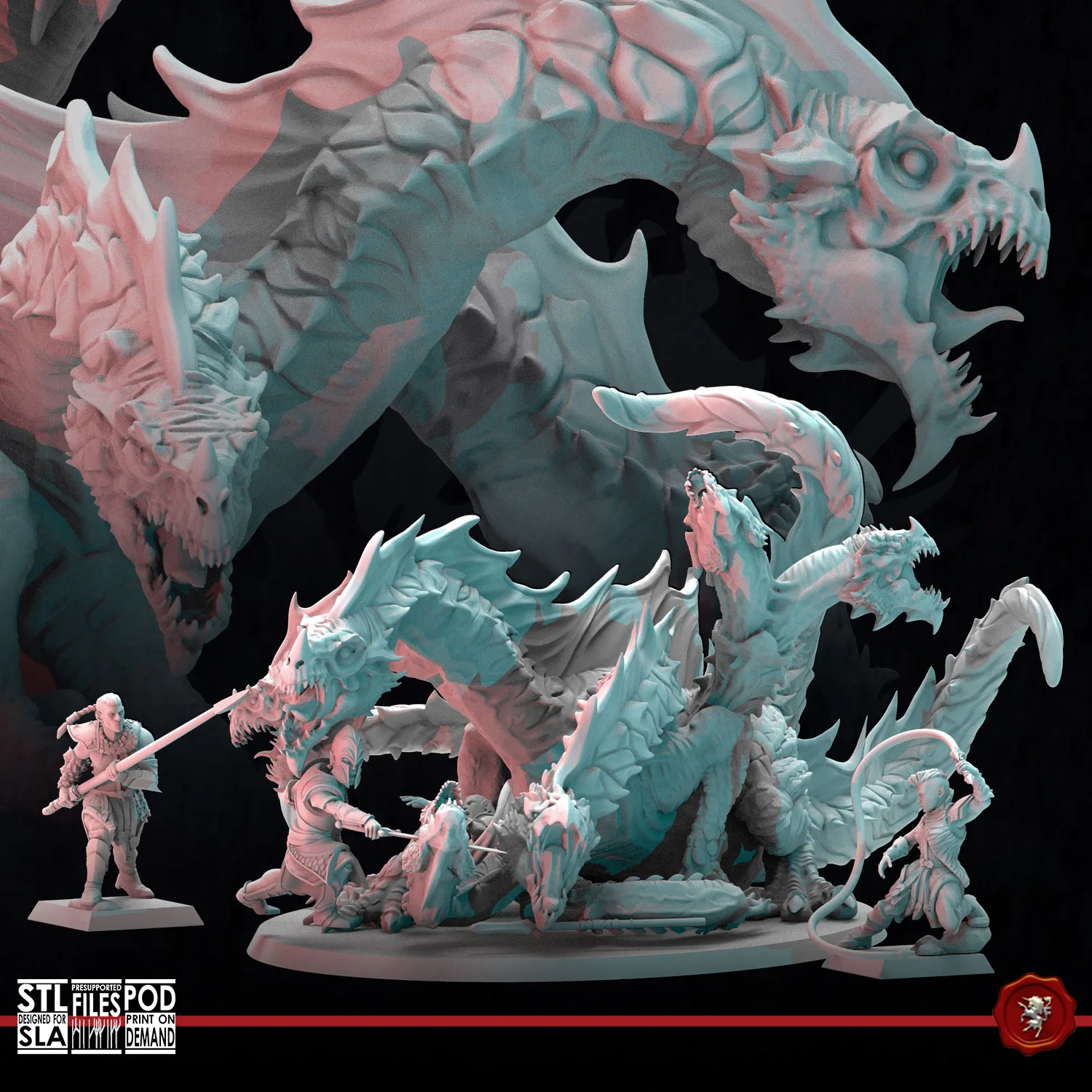 Black Hydra and Beastmasters | Last Sword Miniatures