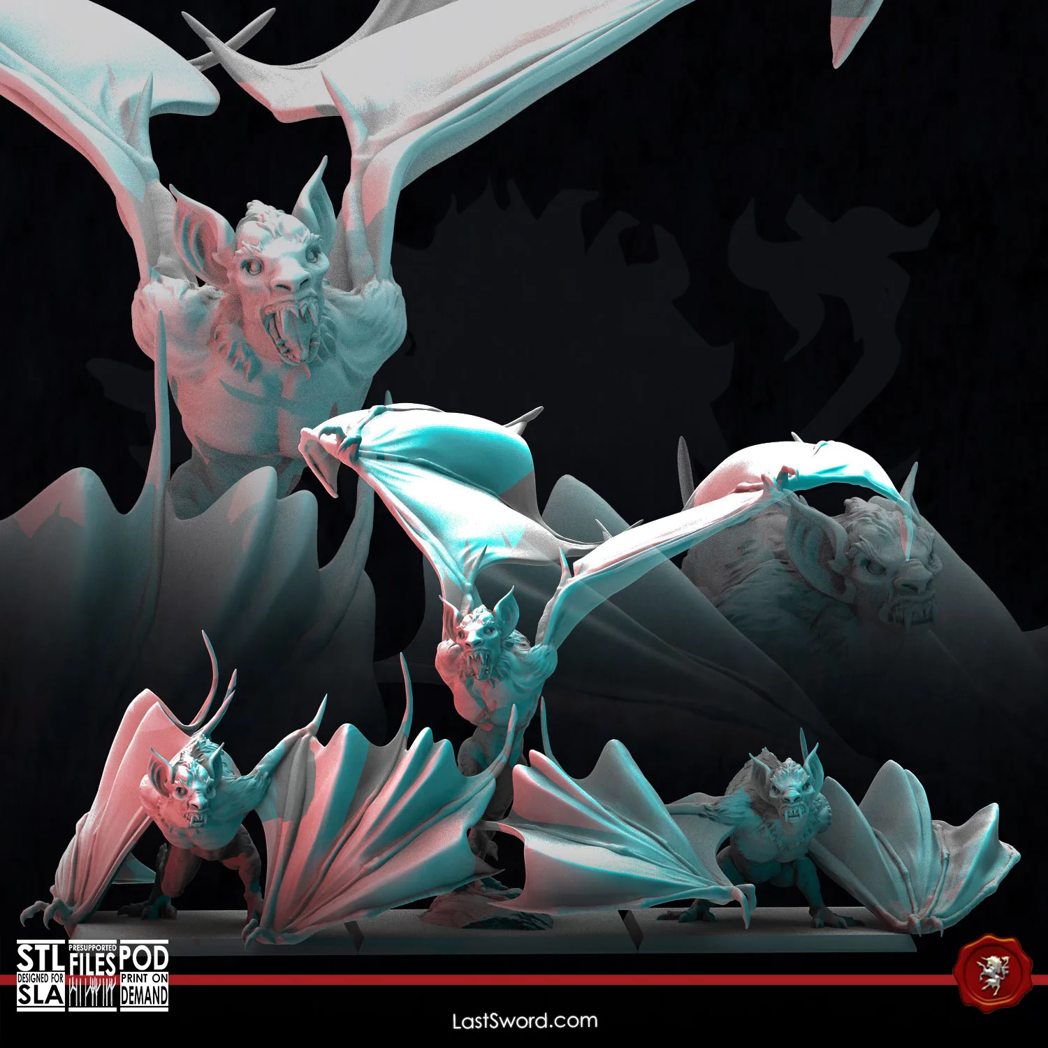 Great Bats | Last Sword Miniatures