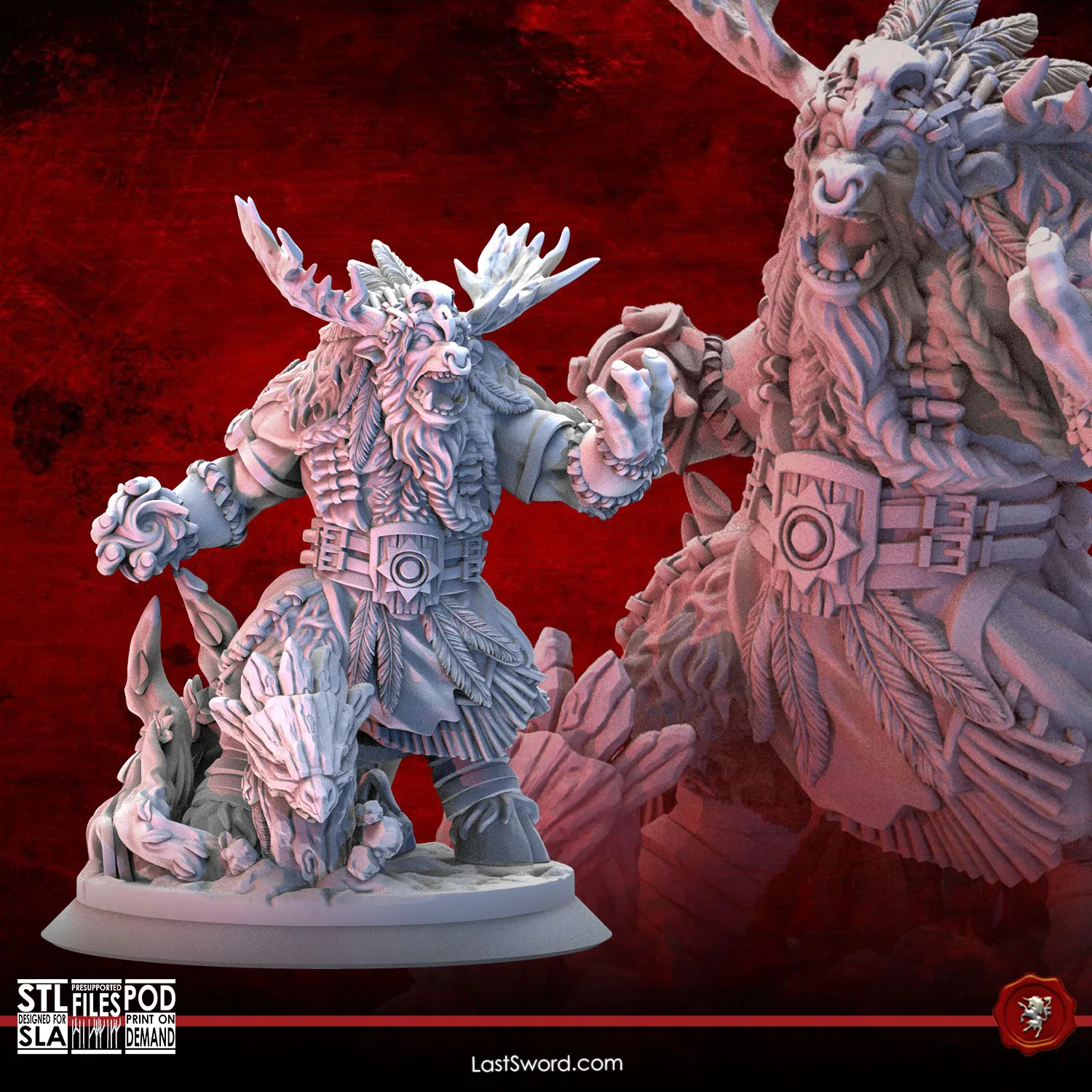 Tawaporah, the Windcaller | Last Sword Miniatures