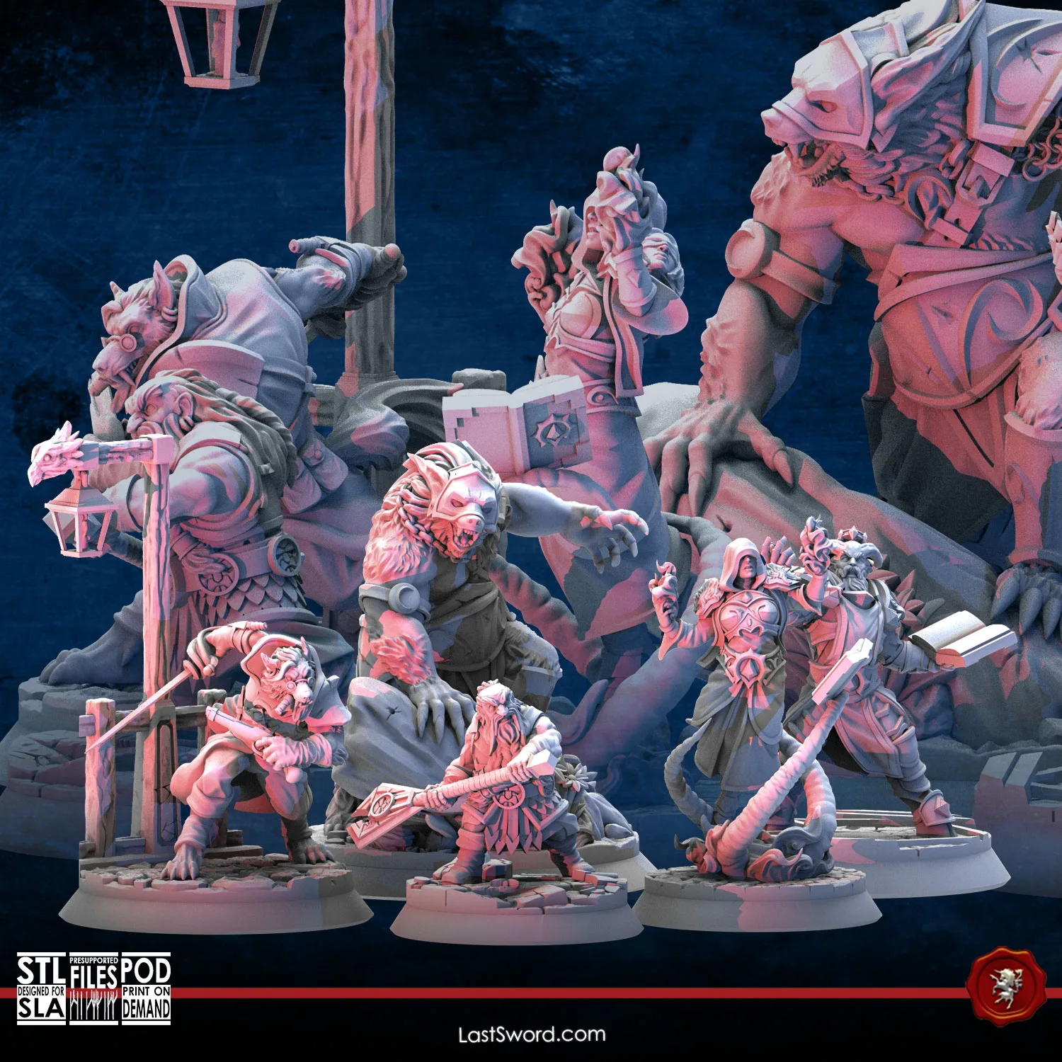 Pledge: The Moonstone Pact | Last Sword Miniatures