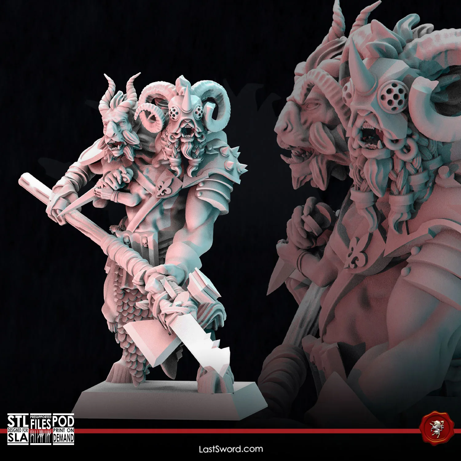 Mutant Warlord | Last Sword Miniatures