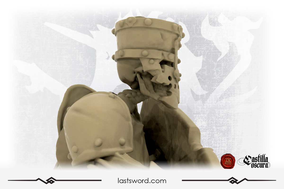 Undead-Skeletor-Spearman-Skull-VampireCounts-CastillaOscura-Warhammer-Sylvania-07