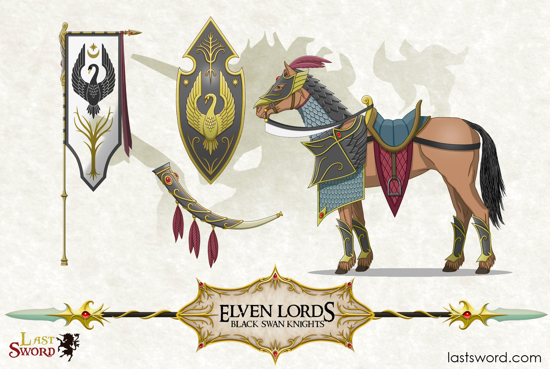 High-Elf-Elven-horse-reavers-EleinReavers-Warhammer-Ulthuan-01