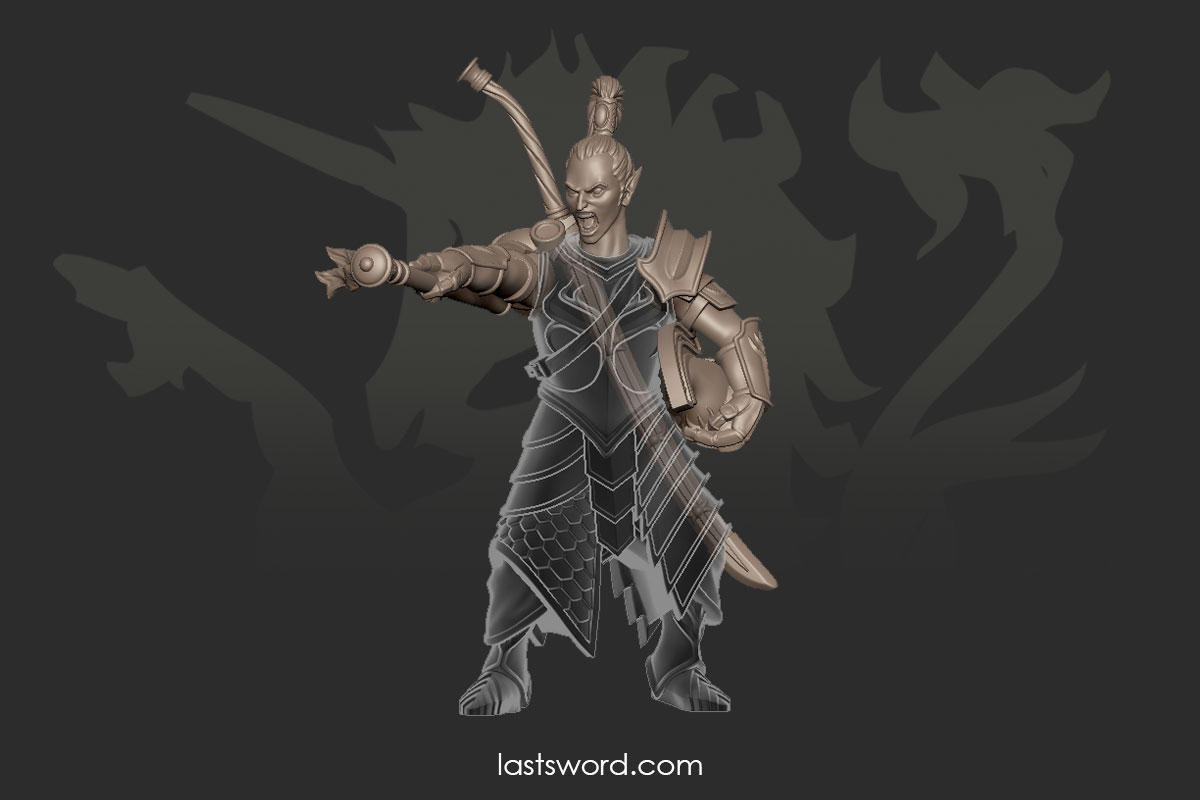 High-Elf-Elven-Albus-Custodes-Sword-Master-Officer-Warhammer-06