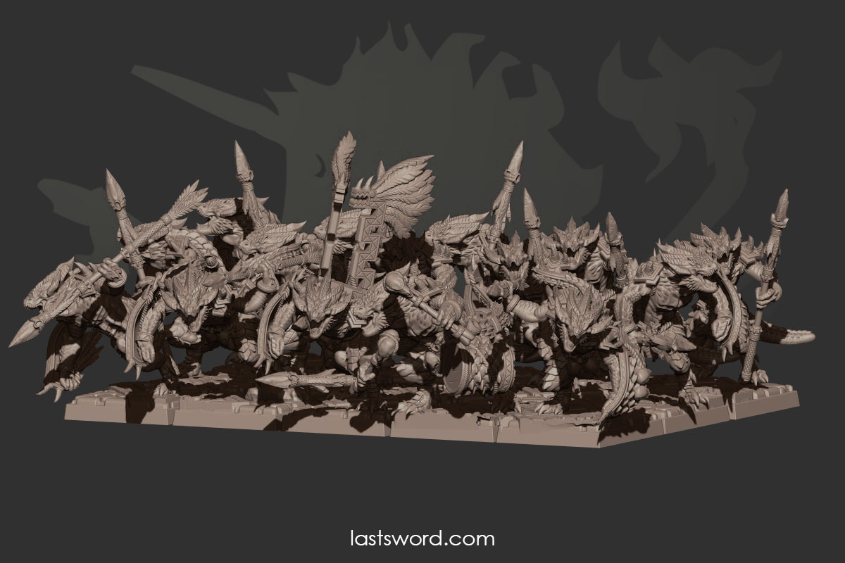 Saurio-Saurian-warrior-Lizarmen-Lustria-Warhammer-03